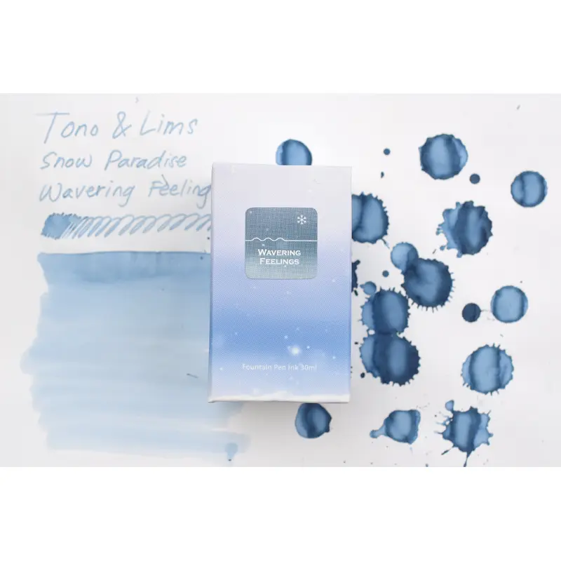 Tono & Lims Ink Bottle - Snow Paradise - Wavering Feelings - 30ml
