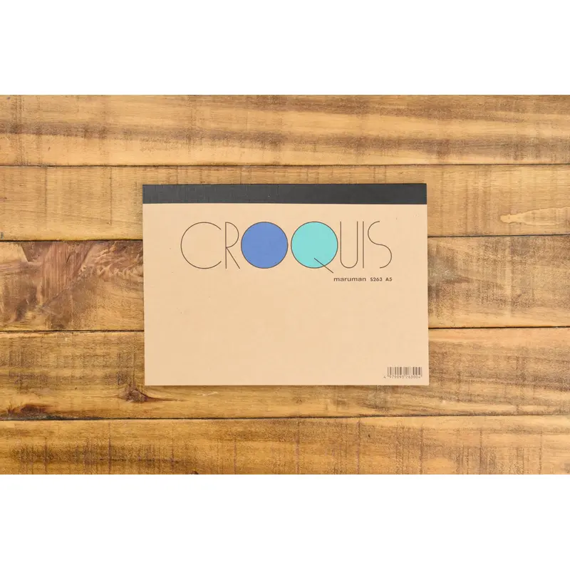 Croquis Sketchbook Pad - A5 - 52.3 gsm White Paper
