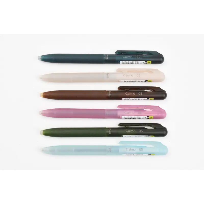 Pentel Calme Ballpoint Pen - Relaxed Frost Series - 0.5mm - Limited Edition