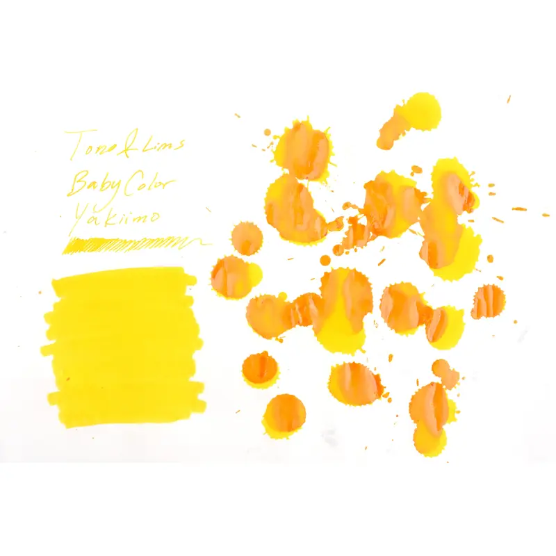 Tono & Lims Ink Bottle - Baby Color - Yakiimo (Roasted Sweet Potato) - 30ml