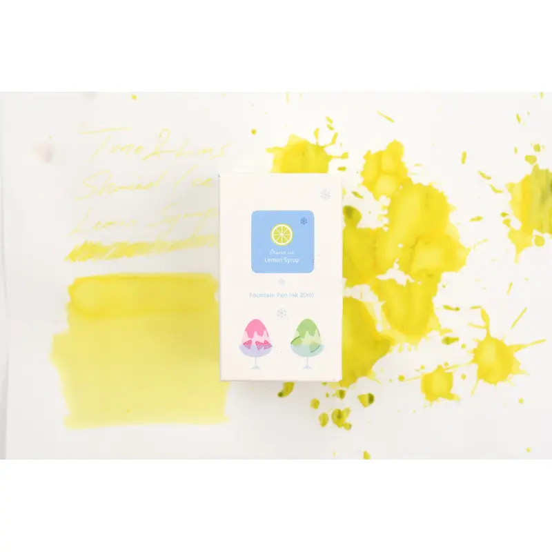 Tono & Lims Ink Bottle - Shaved Ice - Lemon Syrup - 30ml