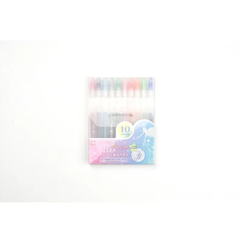 Sakura CRAY-PAS Tiara Gel Pen - Set of 10
