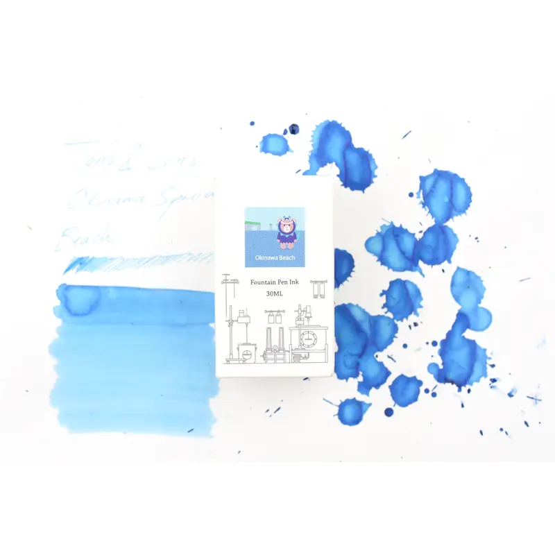 Tono & Lims Ink Bottle - Okinawa Special 2023 - Okinawa Beach - 30ml