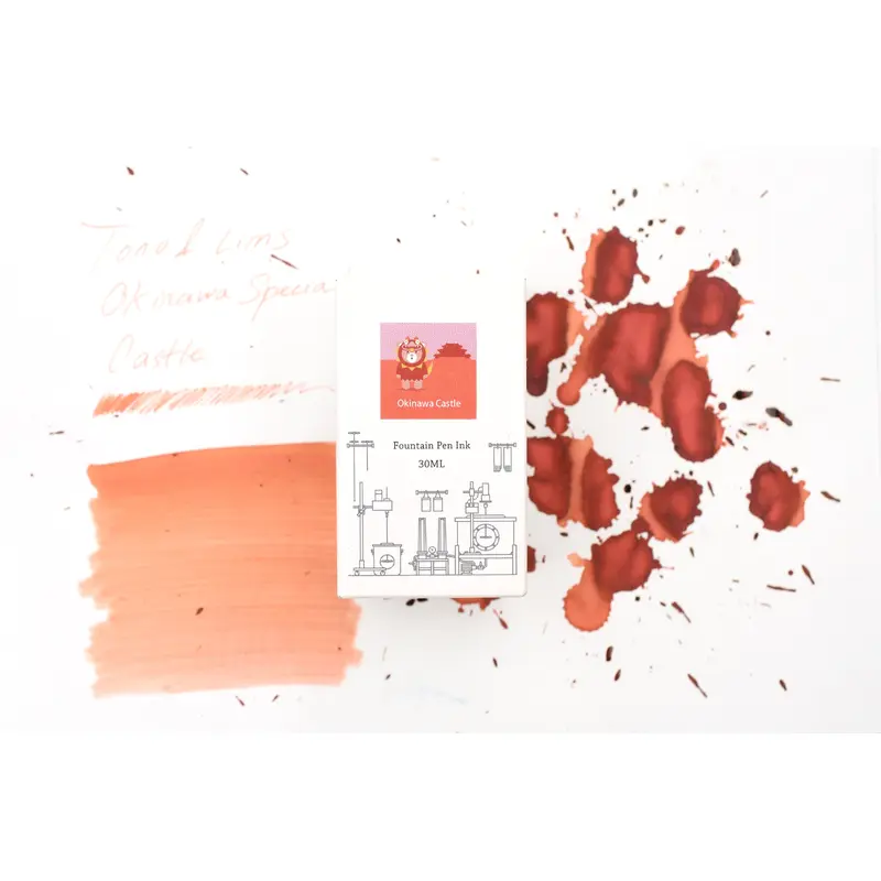 Tono & Lims Ink Bottle - Okinawa Special 2023 - Okinawa Castle - 30ml