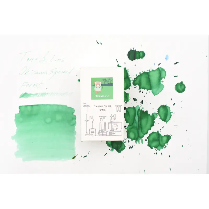 Tono & Lims Ink Bottle - Okinawa Special 2023 - Okinawa Forest - 30ml