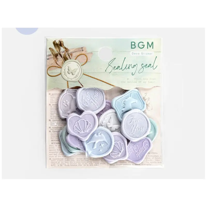 BGM Deco Sticker - Sealing Seal - Creatures