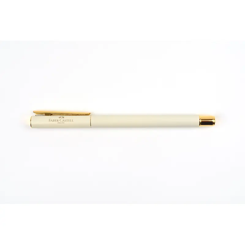 Faber-Castell - Design Neo Slim Gold Fountain Pen - Marshmallow - Limited Edition
