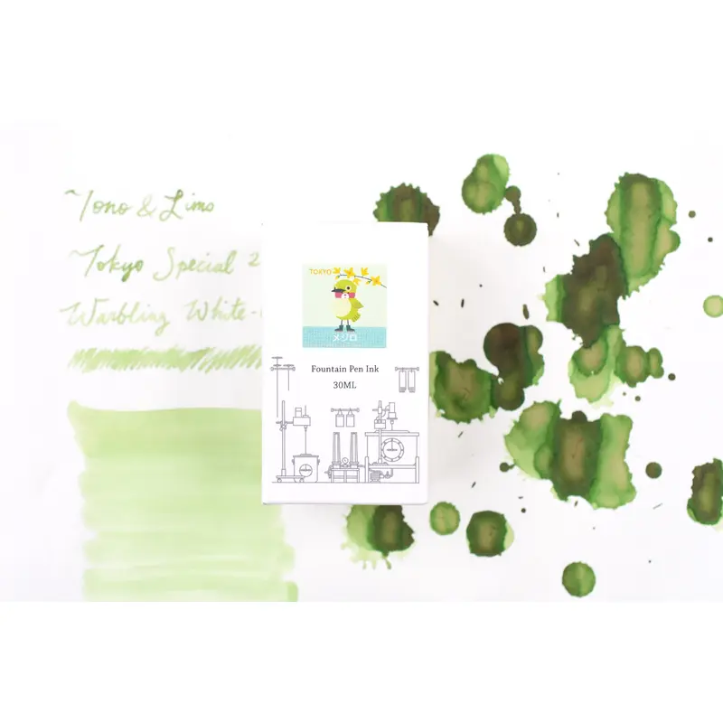 Tono & Lims Ink Bottle - Tokyo Special 2023 -  - Warbling white-eye - 30ml
