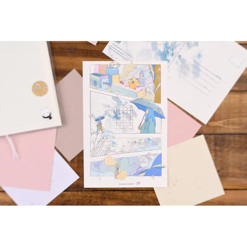 Yoseka Seasonal Postcard - Winter/Spring Edition