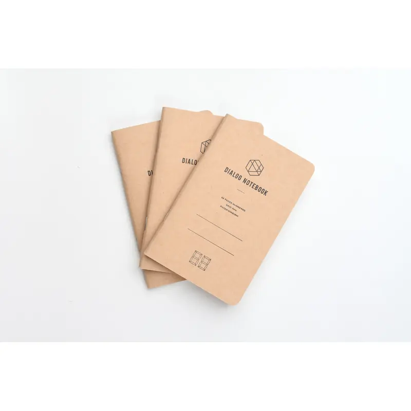 DIALOG NOTEBOOK - Grid - Pack of 3