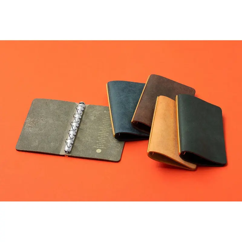 PLOTTER - Pueblo 5-Ring Leather Binder  - Mini 5 Size