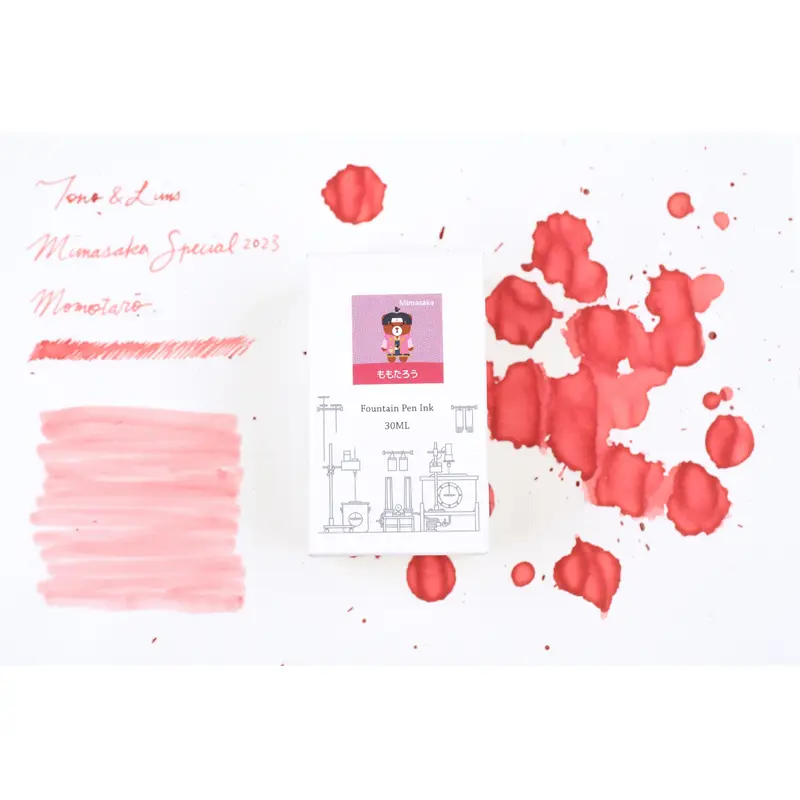 Tono & Lims Ink Bottle - Mimasaka Special 2023 -  (Momotar) - 30ml
