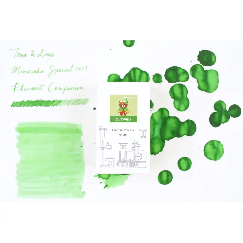 Tono & Lims Ink Bottle - Mimasaka Special 2023 -  (Pheasant Companion) - 30ml