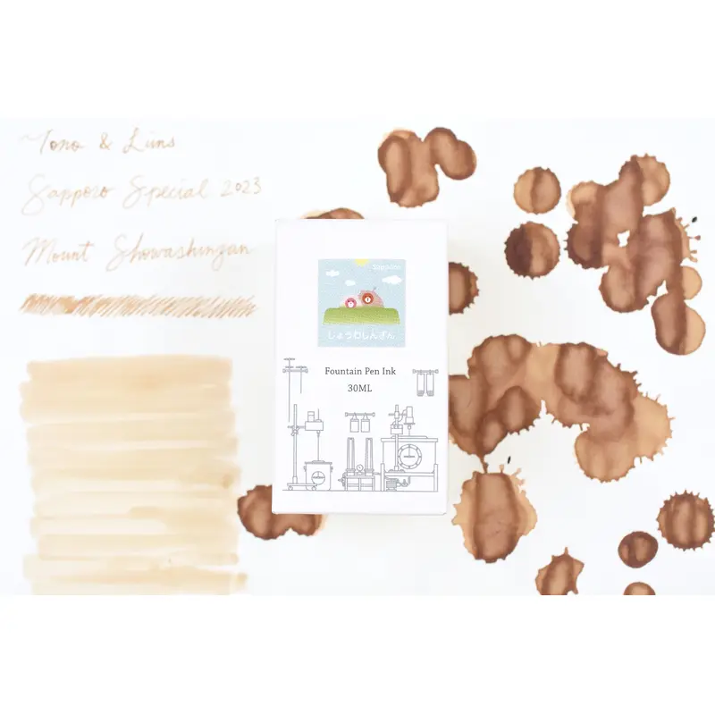 Tono & Lims Ink Bottle - Sapporo Special 2023 -  (Mount Showashinzan) - 30ml