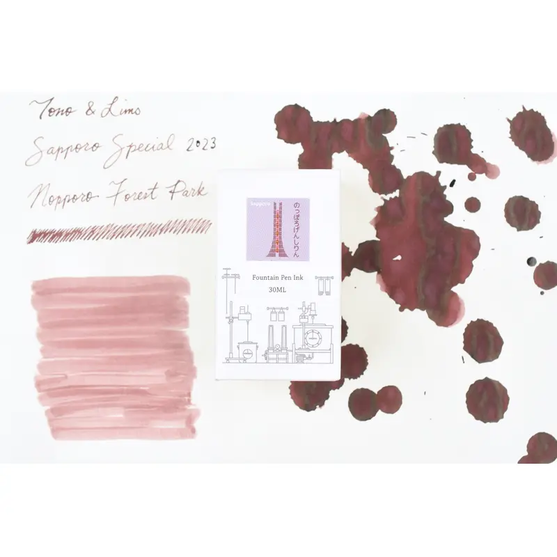 Tono & Lims Ink Bottle - Sapporo Special 2023 -  (Nopporo Forest Park) - 30ml