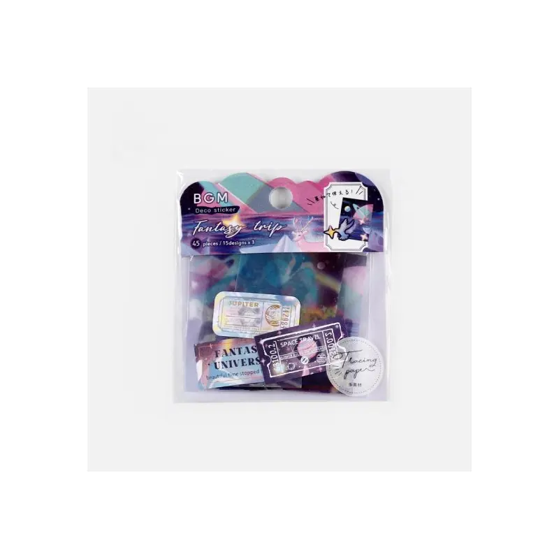 BGM Deco Sticker - Fantasy Trip - Universe