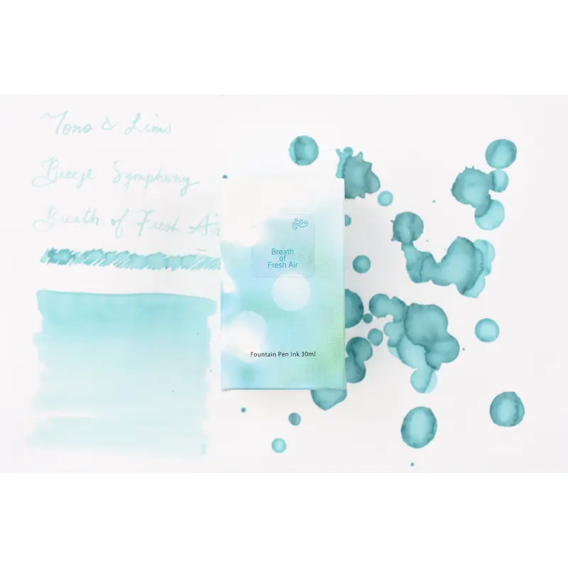 Tono & Lims Ink Bottle - Breeze Symphony - Breath of Fresh Air - 30ml
