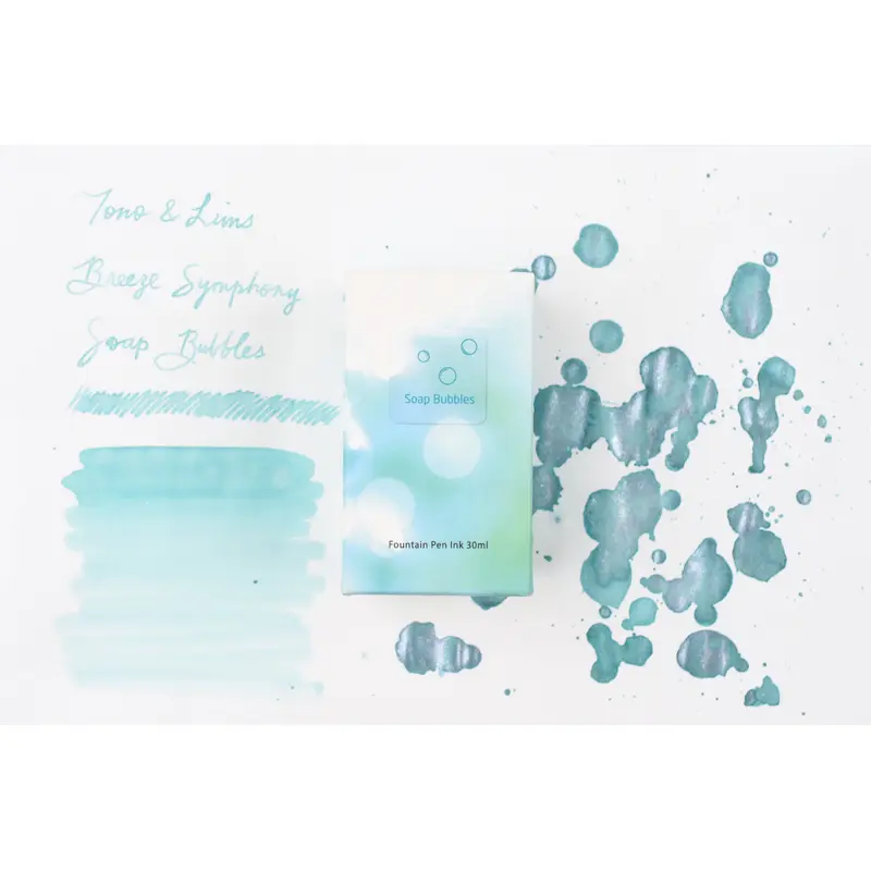 Tono & Lims Ink Bottle - Breeze Symphony - Soap Bubbles - 30ml
