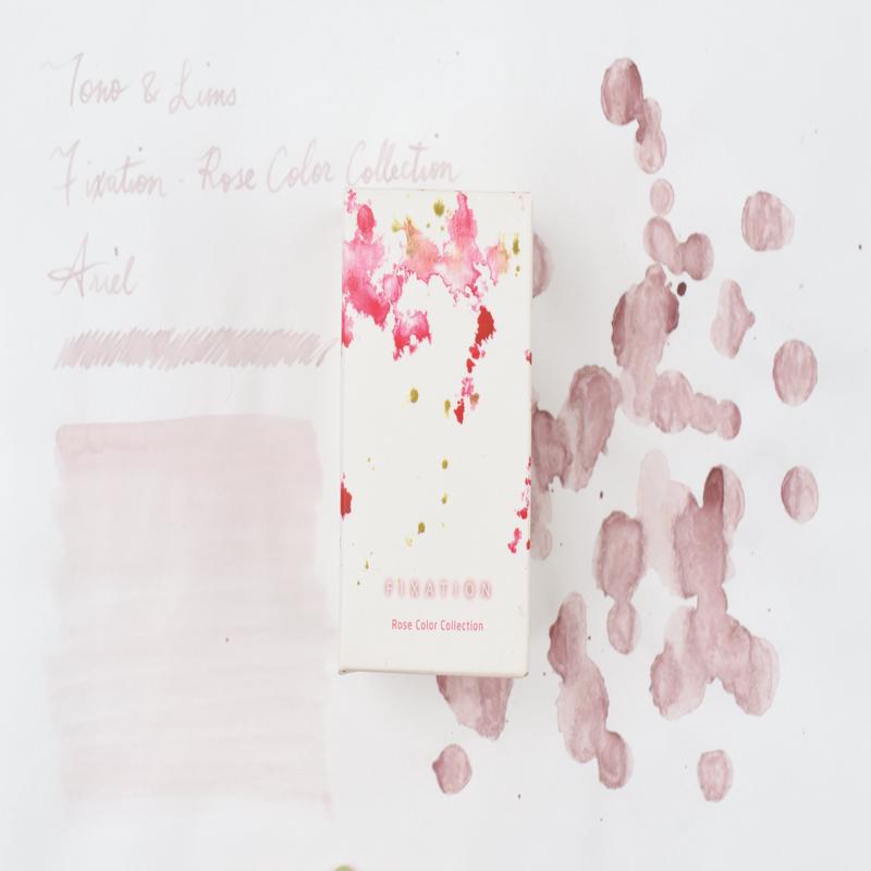 Tono & Lims Ink Bottle - Fixation - Rose Color Collection - Ariel - 30ml