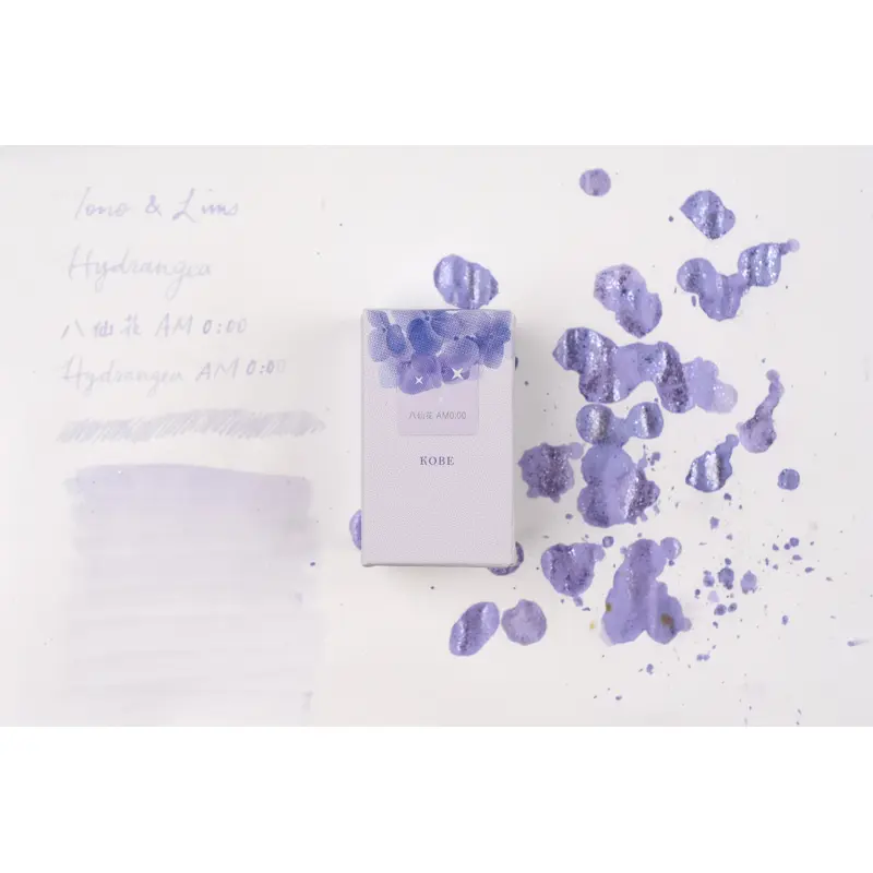 Tono & Lims Ink Bottle - Hydrangea -  AM0:00 (Hydrangea AM0:00) - 15ml