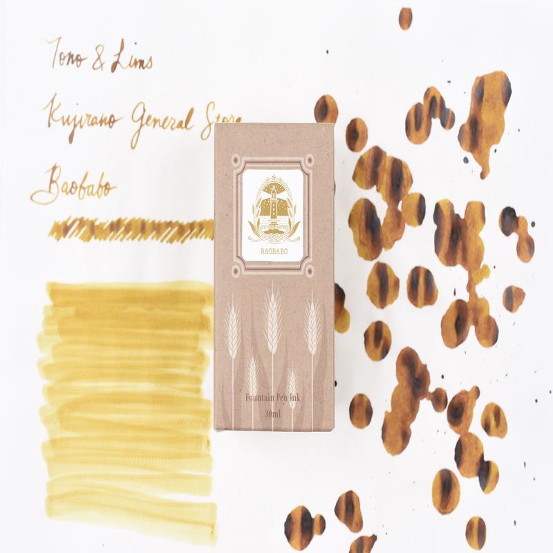 Tono & Lims Ink Bottle - Kujirano General Store - BAOBABO - 30ml