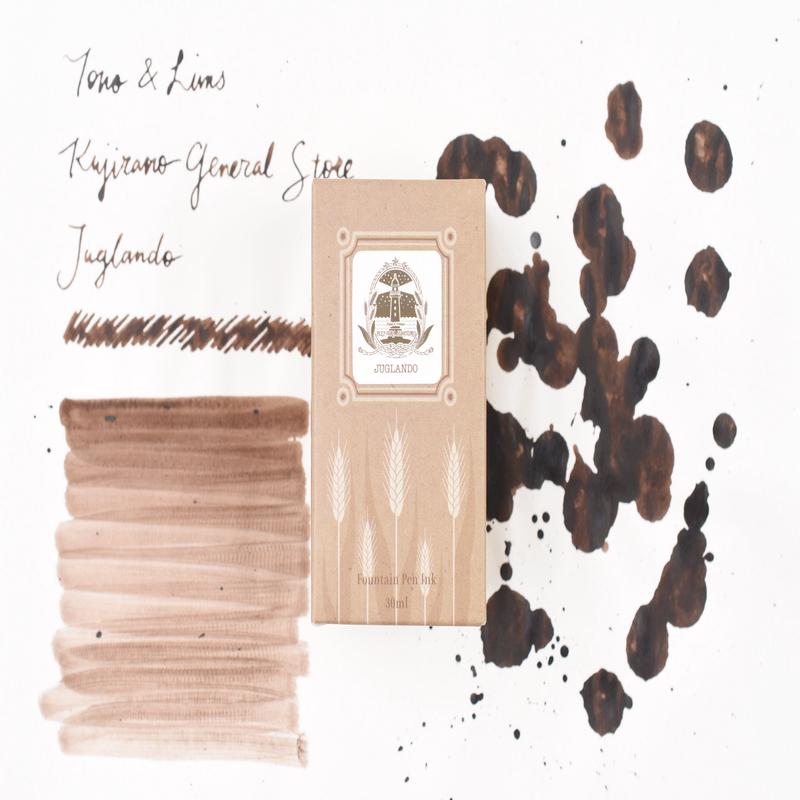 Tono & Lims Ink Bottle - Kujirano General Store - JUGLANDO - 30ml