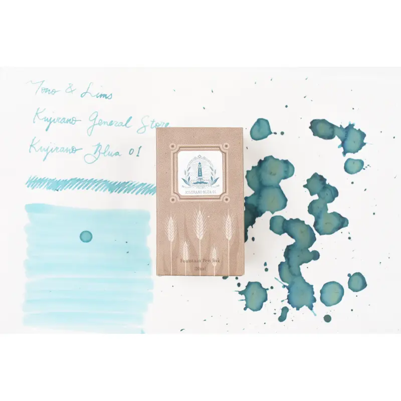 Tono & Lims Ink Bottle - Kujirano General Store - KUJIRANO BLUA 01 - 30ml