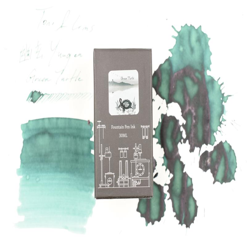 Tono & Lims Ink Bottle -  Yuugen - Green Turtle - 30ml