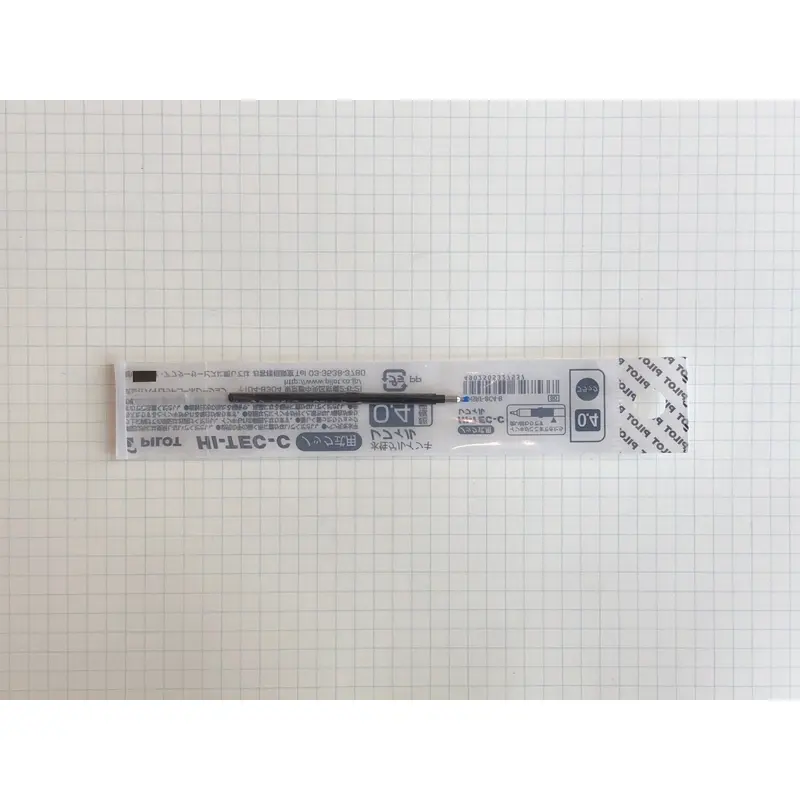 Pilot Hi-Tec-C Slim Knock Refill - 0.3mm - Black