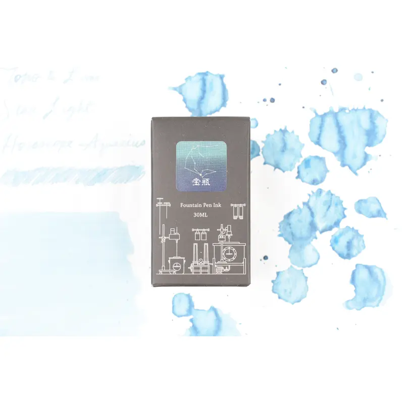 Tono & Lims Ink Bottle - Star Light - Horoscope Aquarius - 30ml