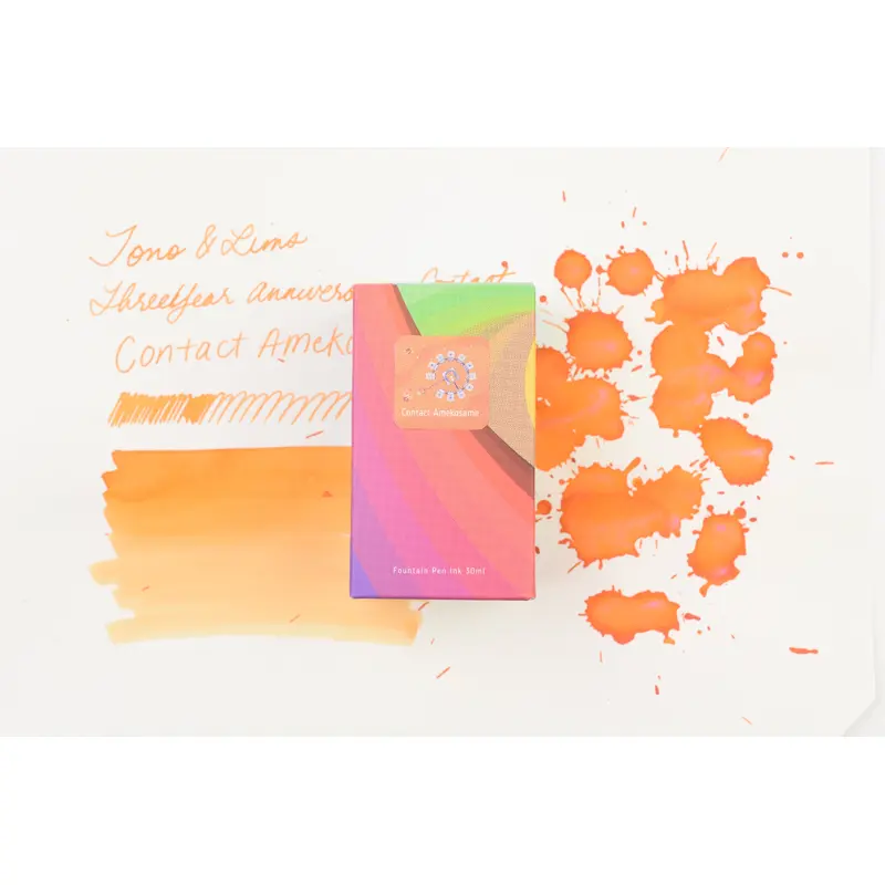 Tono & Lims Ink Bottle - Three Year Anniversary Contact - Contact Amekosame - 30ml