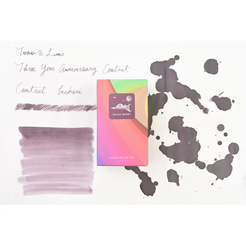 Tono & Lims Ink Bottle - Three Year Anniversary Contact - Contact bechori - 30ml