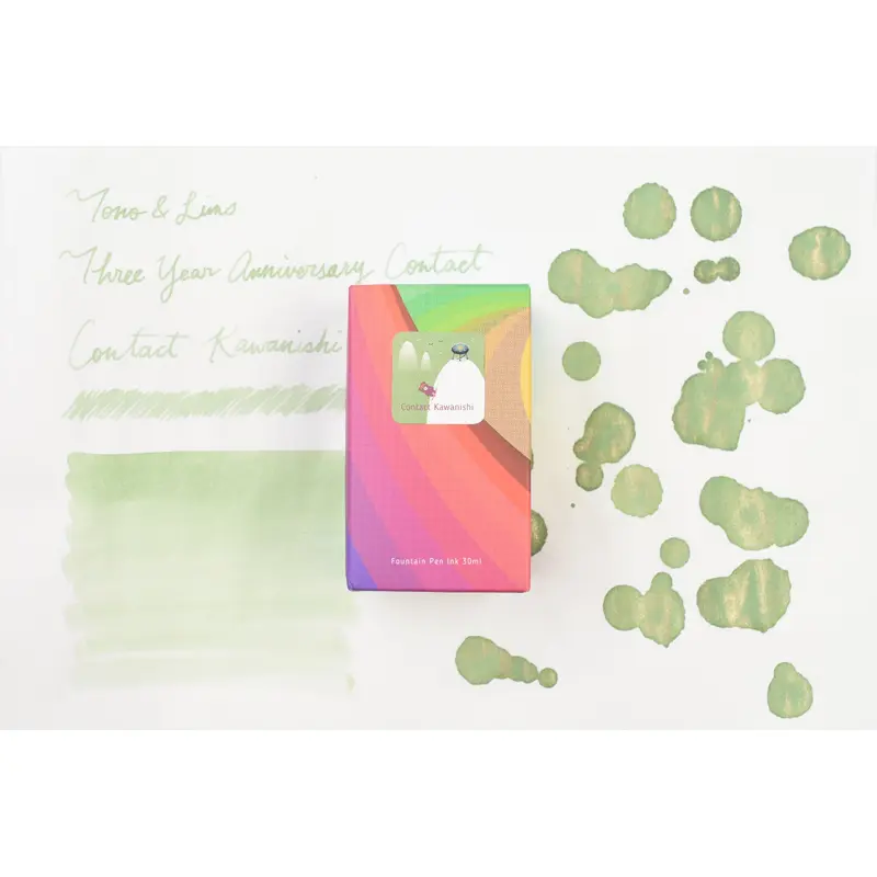 Tono & Lims Ink Bottle - Three Year Anniversary Contact - Contact Kawanishi - 30ml