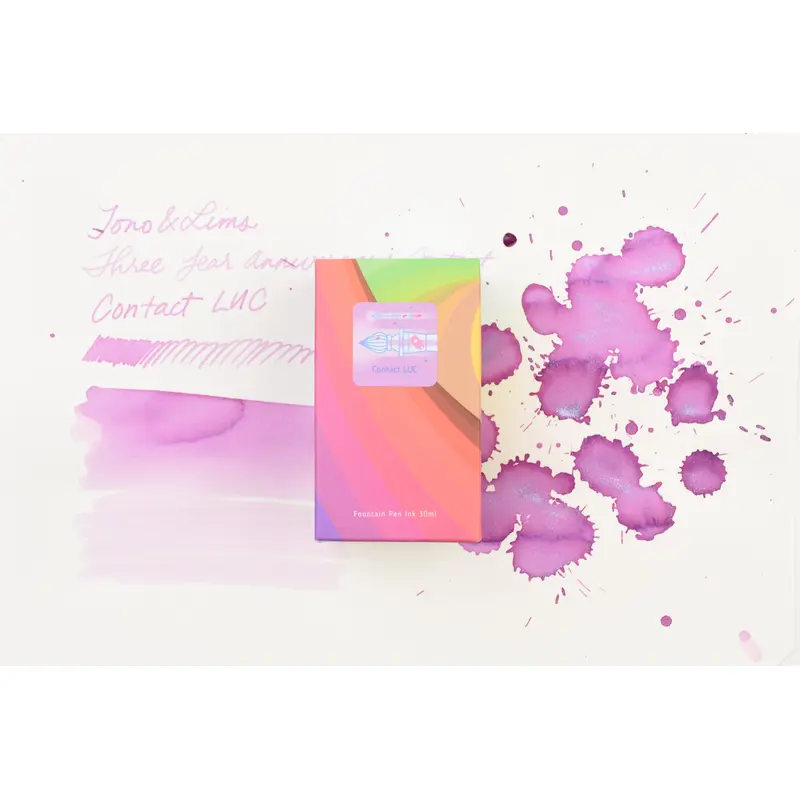 Tono & Lims Ink Bottle - Three Year Anniversary Contact - Contact LUC - 30ml