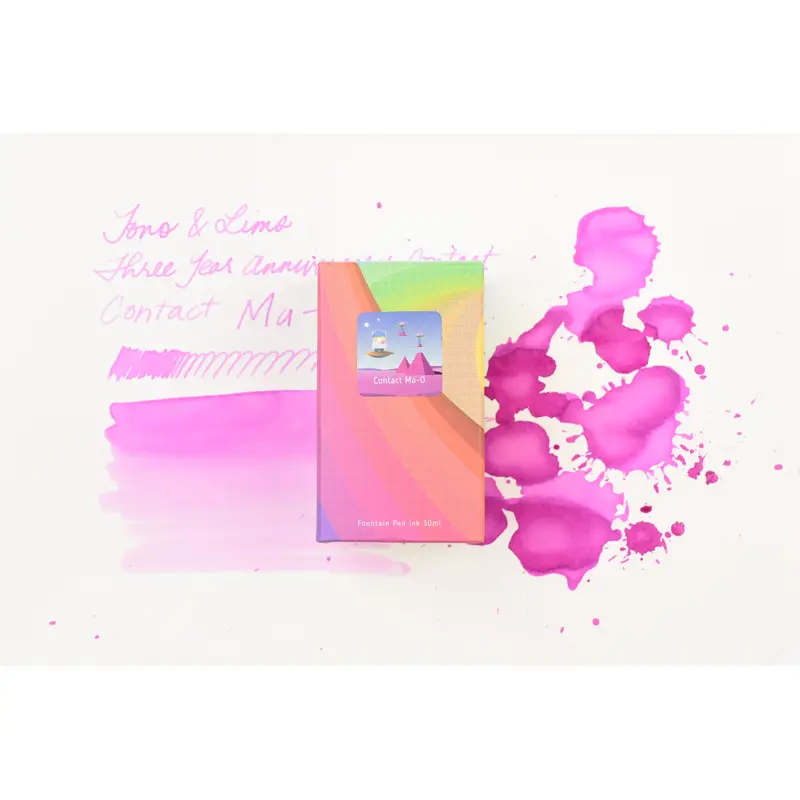 Tono & Lims Ink Bottle - Three Year Anniversary Contact - Contact Ma-O - 30ml