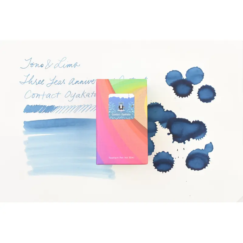 Tono & Lims Ink Bottle - Three Year Anniversary Contact - Contact Oyakata - 30ml