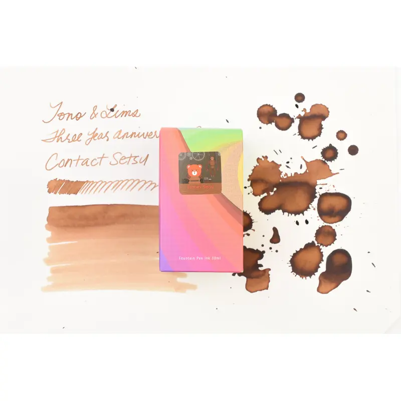 Tono & Lims Ink Bottle - Three Year Anniversary Contact - Contact Setsu - 30ml