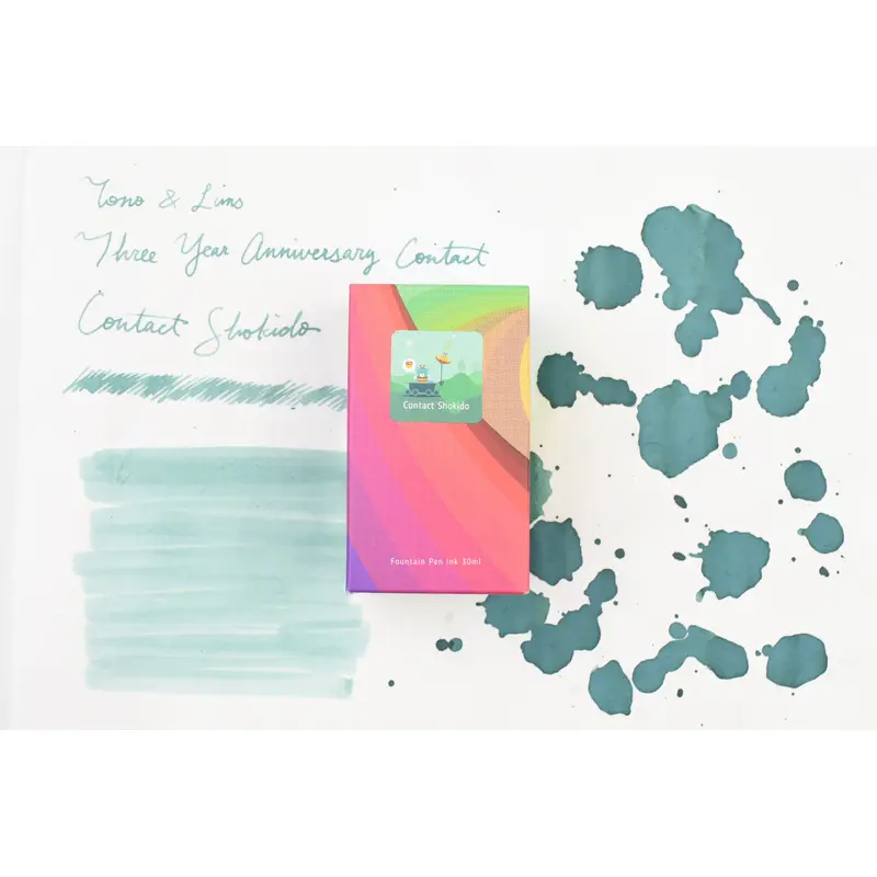 Tono & Lims Ink Bottle - Three Year Anniversary Contact - Contact Shokido - 30ml