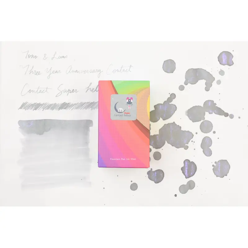 Tono & Lims Ink Bottle - Three Year Anniversary Contact - Contact Super helico - 30ml