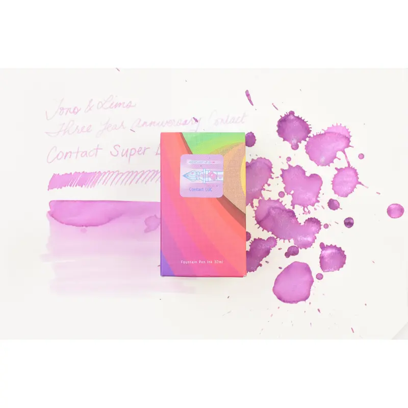 Tono & Lims Ink Bottle - Three Year Anniversary Contact - Contact Super LUC - 30ml