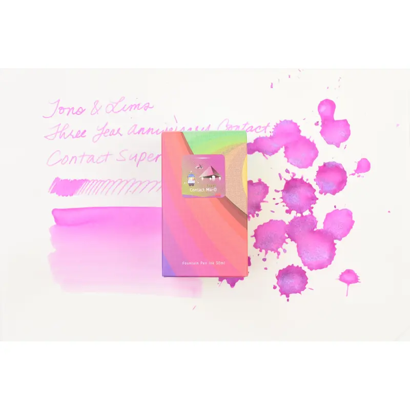 Tono & Lims Ink Bottle - Three Year Anniversary Contact - Contact Super Ma-O - 30ml