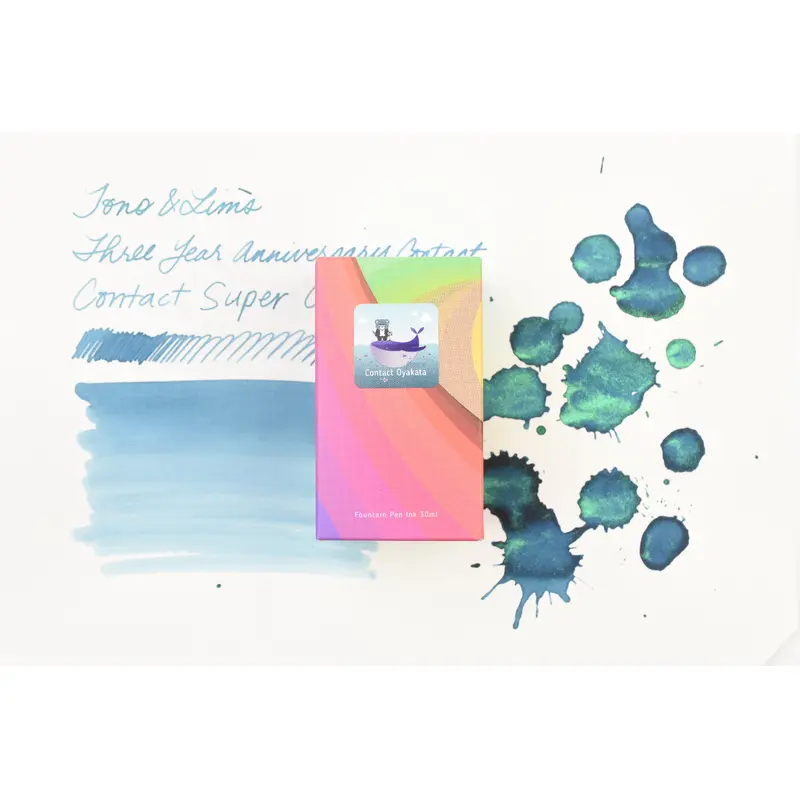 Tono & Lims Ink Bottle - Three Year Anniversary Contact - Contact Super Oyakata - 30ml