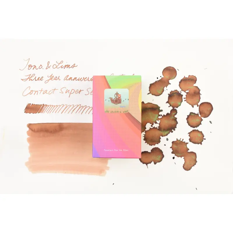 Tono & Lims Ink Bottle - Three Year Anniversary Contact - Contact Super Setsu - 30ml