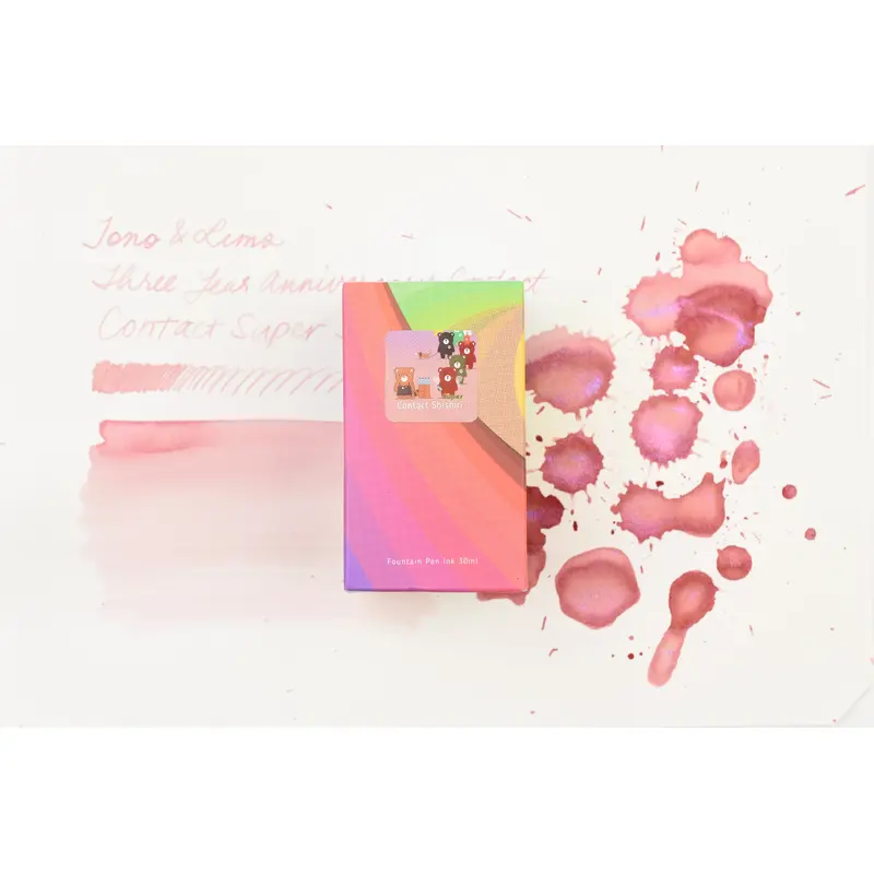 Tono & Lims Ink Bottle - Three Year Anniversary Contact - Contact Super Shishiri - 30ml