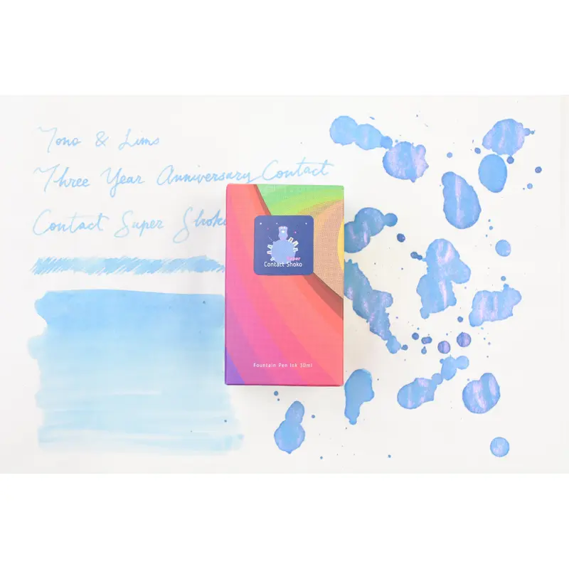 Tono & Lims Ink Bottle - Three Year Anniversary Contact - Contact Super Shoko - 30ml