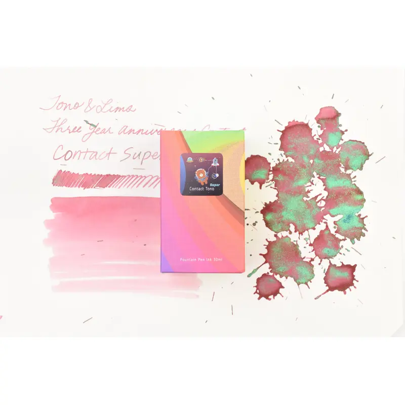 Tono & Lims Ink Bottle - Three Year Anniversary Contact - Contact Super Tono - 30ml