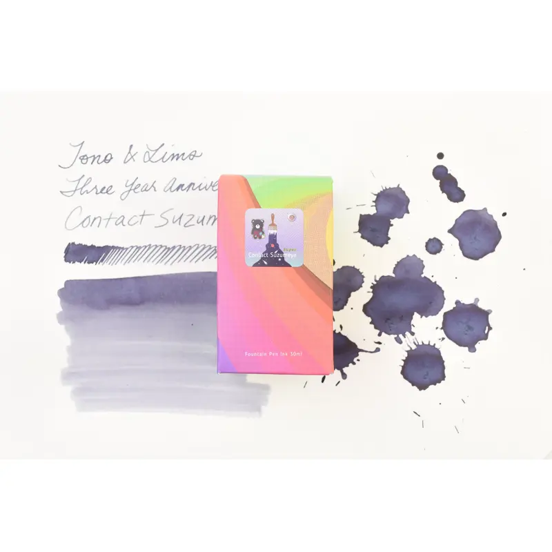 Tono & Lims Ink Bottle - Three Year Anniversary Contact - Contact Suzumeya - 30ml