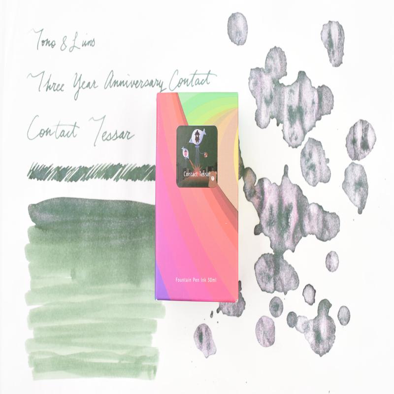 Tono & Lims Ink Bottle - Three Year Anniversary Contact - Contact Tessar - 30ml