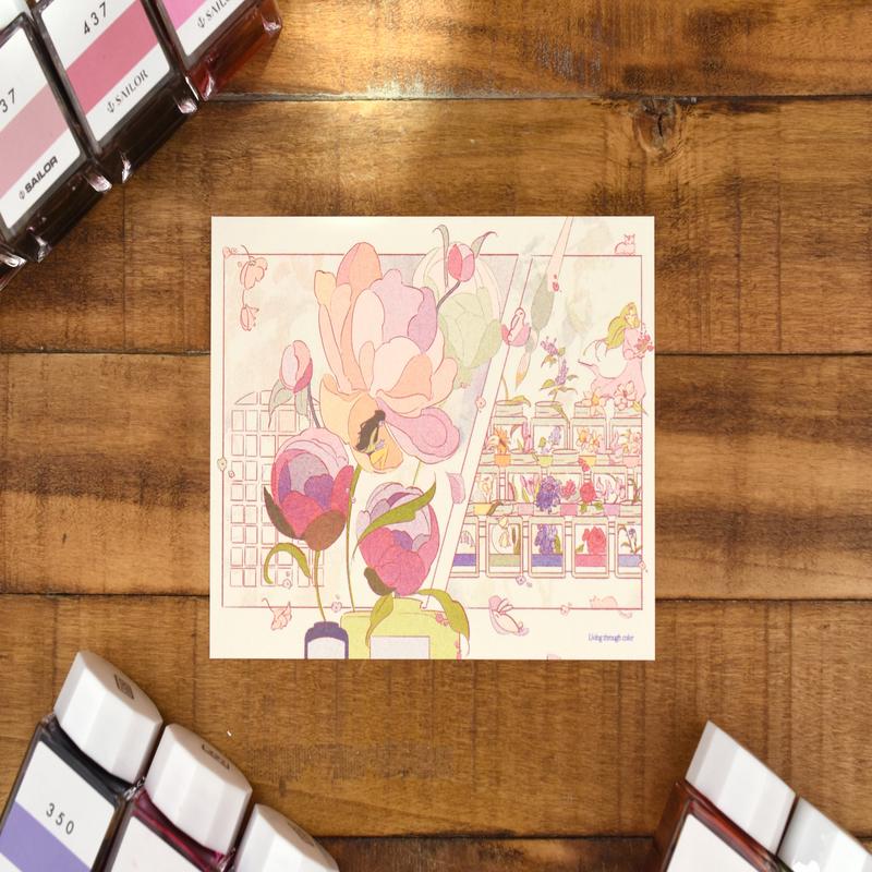 Yoseka Seasonal Postcard - Spring/Summer Edition