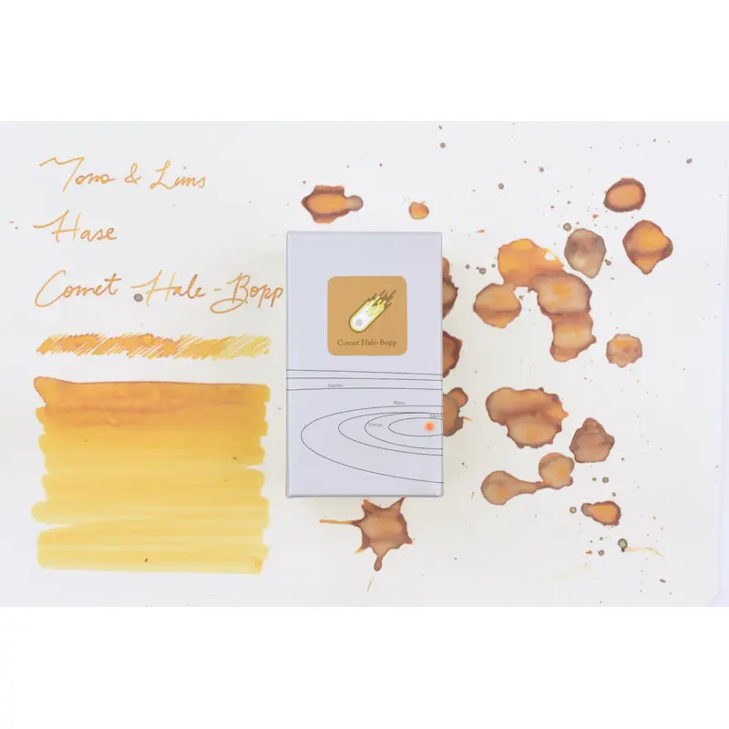 Tono & Lims Glass Pen Ink Bottle - Crystal Line - HASE - Comet Hale-Bopp - 30ml